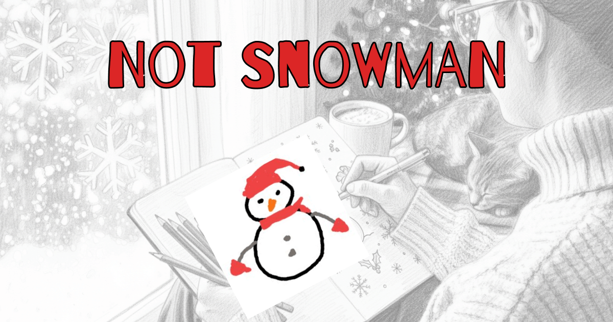 Snowman Rude No Background Snowman / Not Snowman